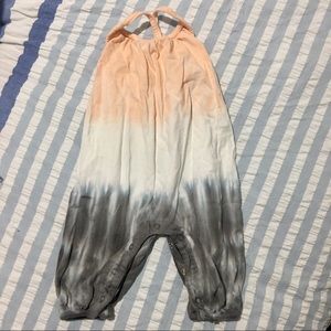 Tie dye sleeveless bodysuit Burt’s bees baby